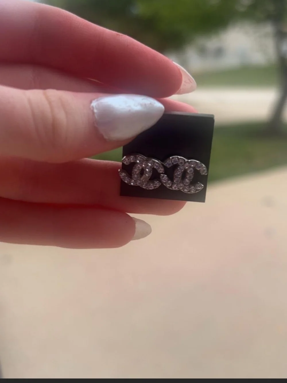 Chanel Diamond Earrings